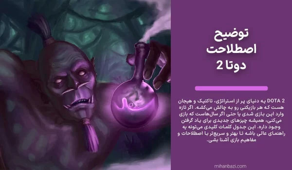 اصطلاحات دوتا ۲ توضیح اصطلاحات دوتا ۲